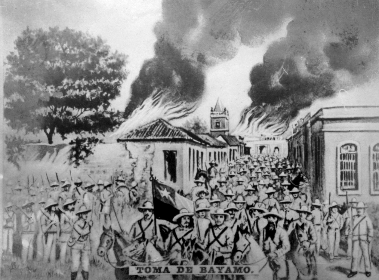 Bayamon hyökkäys 1850- ja 1920-luvuilla tekijältä Unbekannt