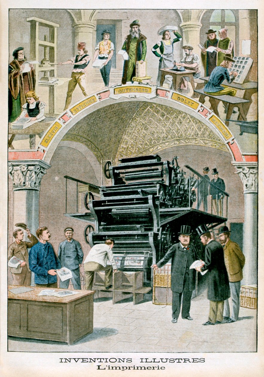 Keksinnöt, Taidepainot, 1901 tekijältä Unbekannt