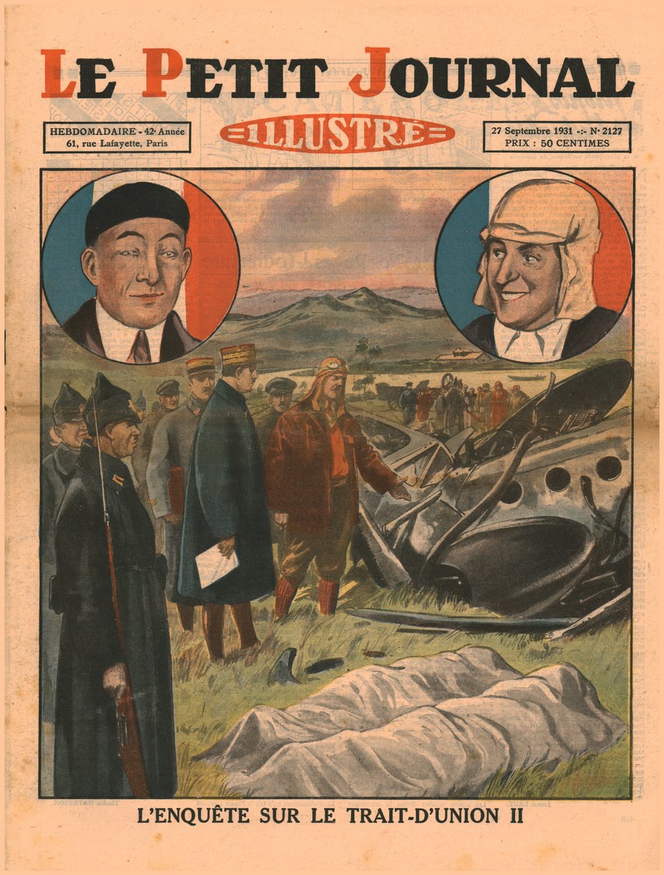 Tutkimus Trait dUnion II:sta, 1931. tekijältä Unbekannt