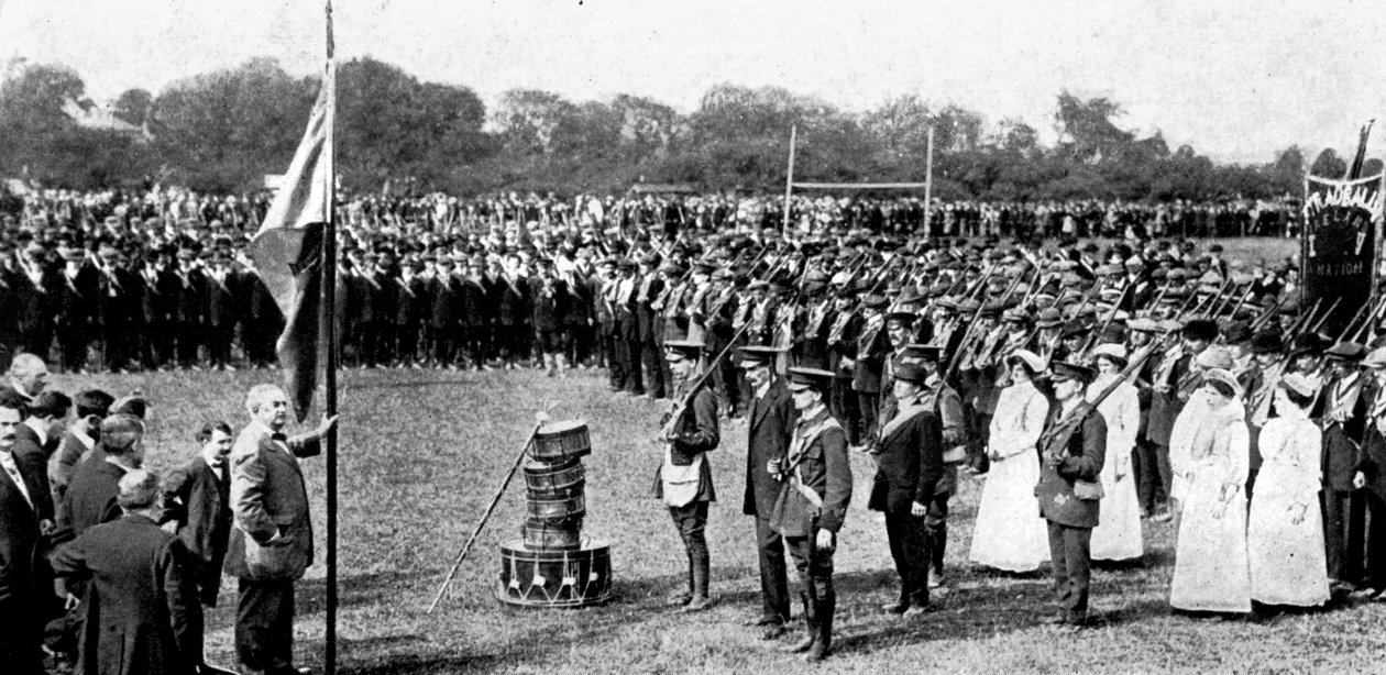 Irlannin kansalliset vapaaehtoiset, Maryborough Corps of Nationalists, 1914 tekijältä Unbekannt