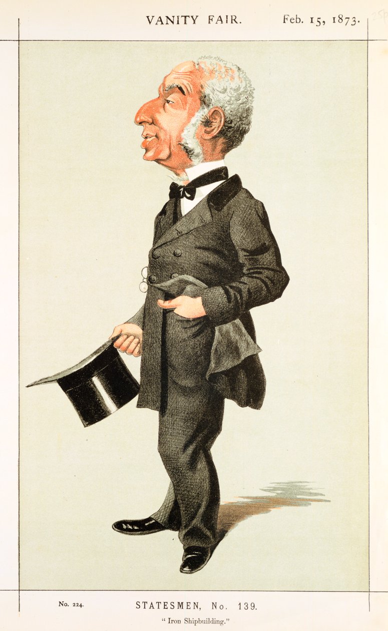 Rautalaivanrakennus, 1873 tekijältä Unbekannt