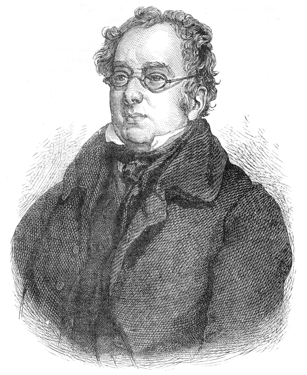 Isaac DIsraeli, brittiläinen kirjailija ja tutkija, 1840 1878 tekijältä Unbekannt