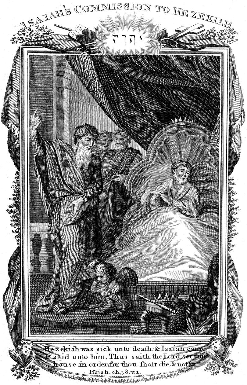 Jesaja, Vanhan testamentin profeetta, 1804. tekijältä Unbekannt