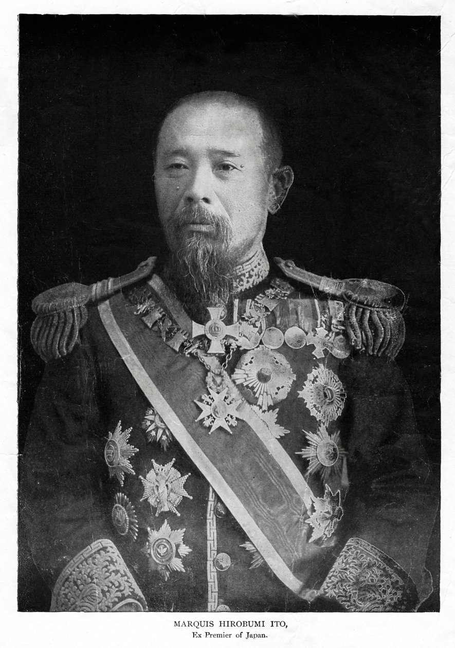 Ito Hirobumi, Japanin ensimmäinen pääministeri, 1908 tekijältä Unbekannt