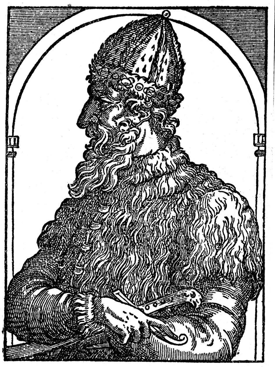 Ivan Julma, Venäjän tsaari, 1500-luku tekijältä Unbekannt