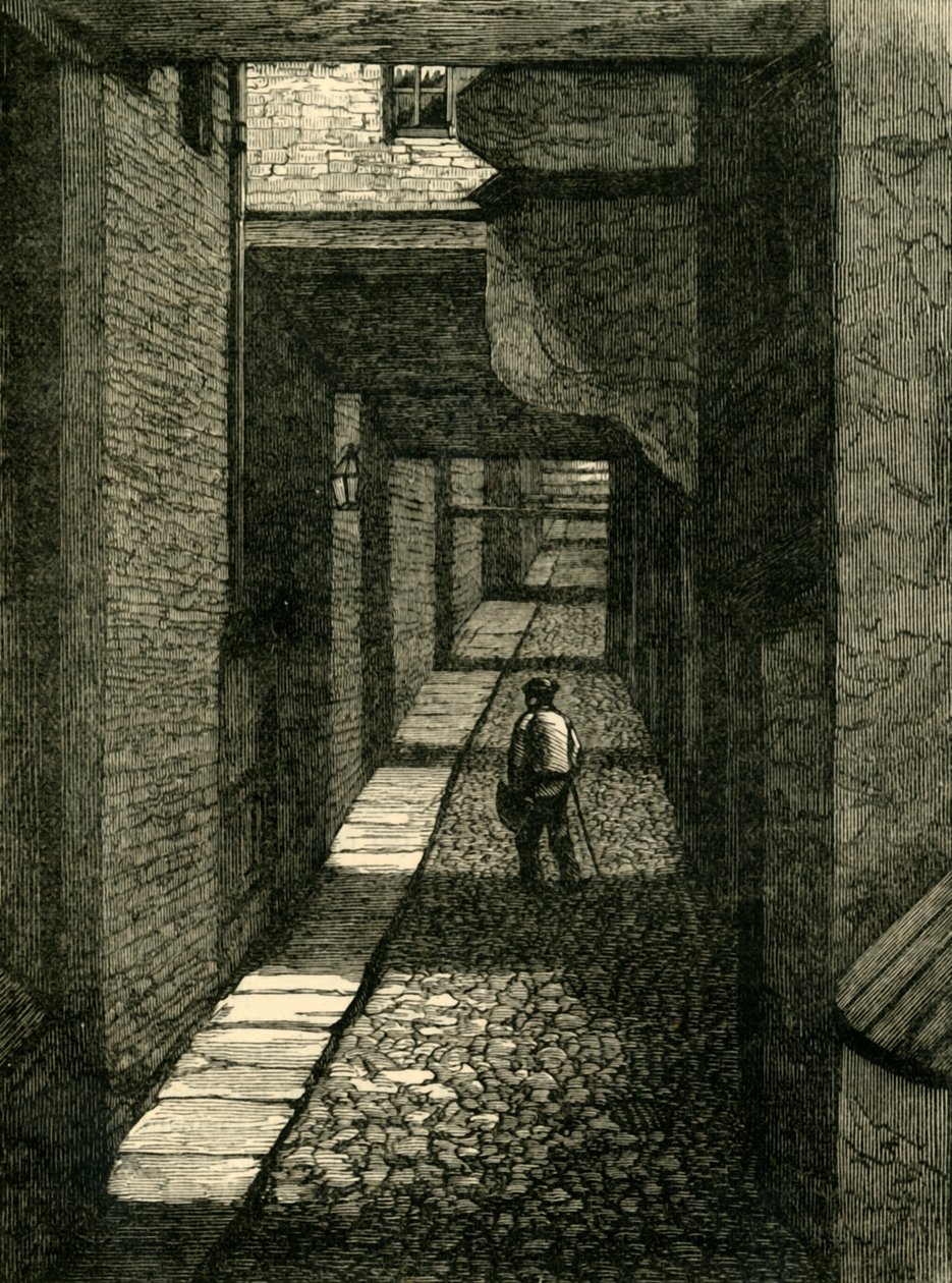 Ivy Bridge Lane, 1881. tekijältä Unbekannt