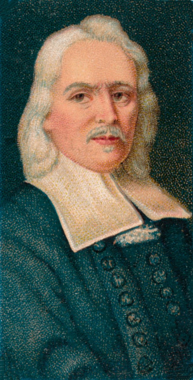 Izaak Walton c1594-1683, englantilainen kirjailija, 1672. 1912 tekijältä Unbekannt