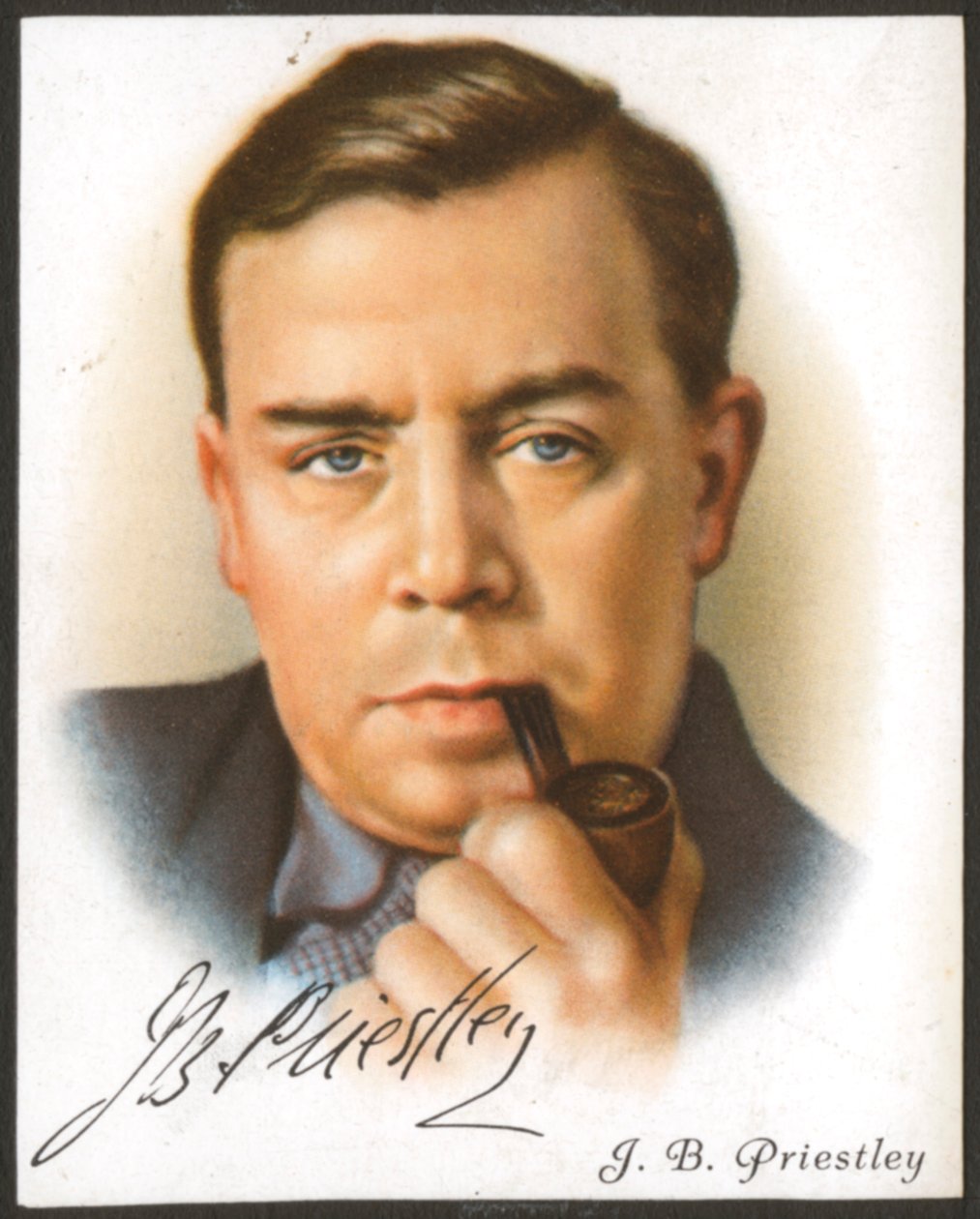 JB Priestley, brittiläinen kirjailija, näytelmäkirjailija, esseisti ja lähetystoiminnan harjoittaja, vuodelta 1927 tekijältä Unbekannt