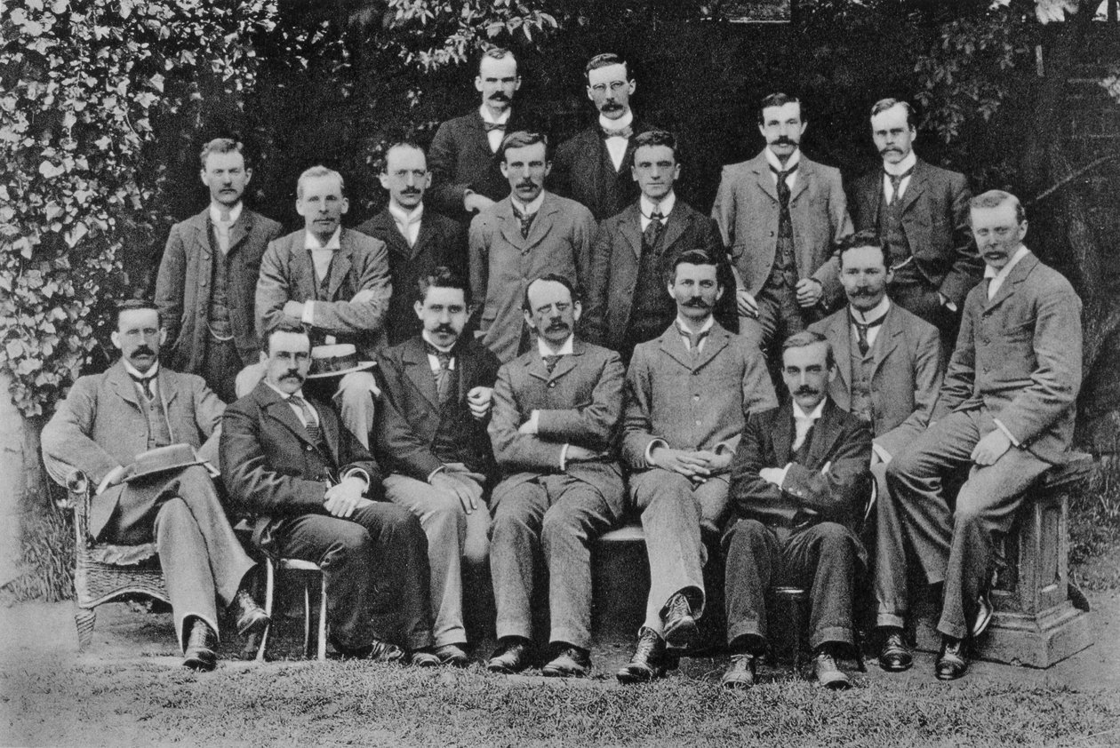 JJ Thomson, brittiläinen ydinfyysikko, 1898 tekijältä Unbekannt