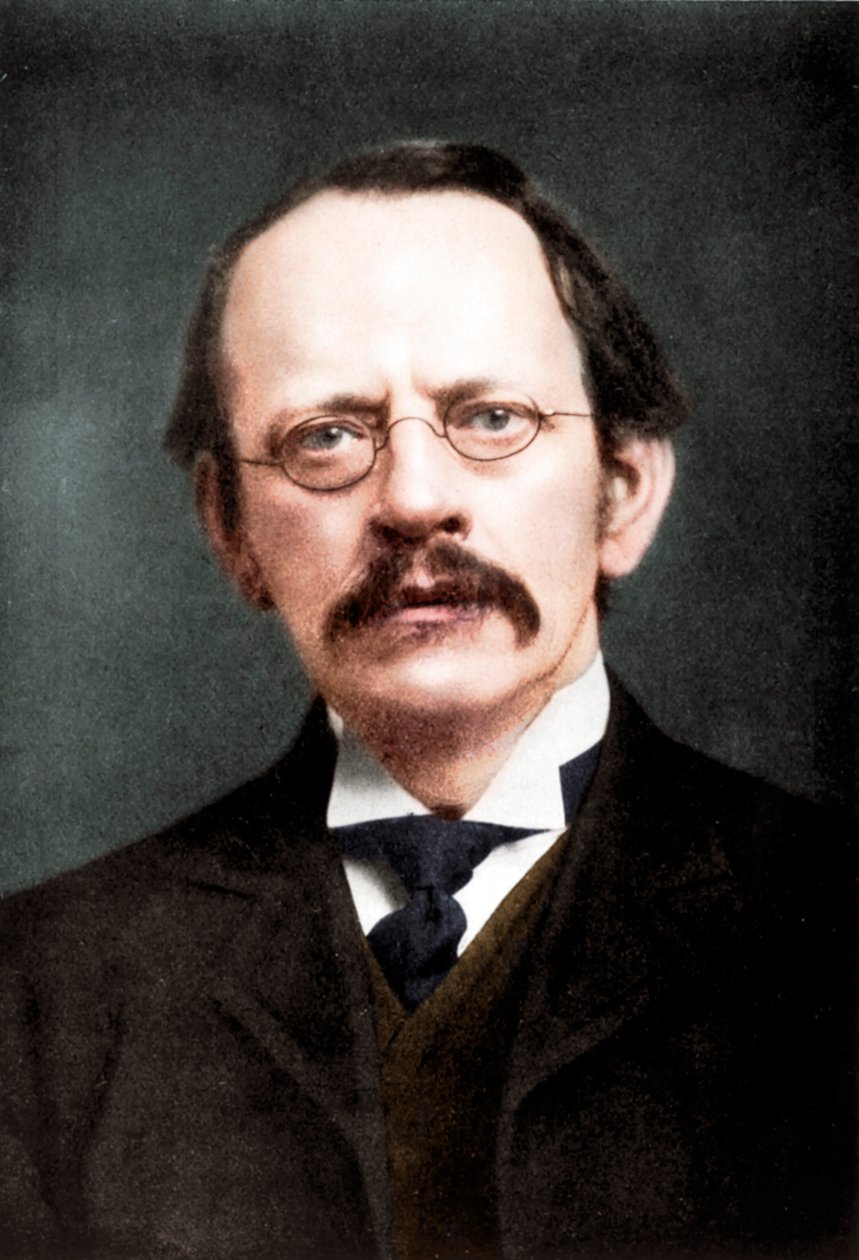 JJ Thomson, brittiläinen fyysikko, c1896-c1915 tekijältä Unbekannt