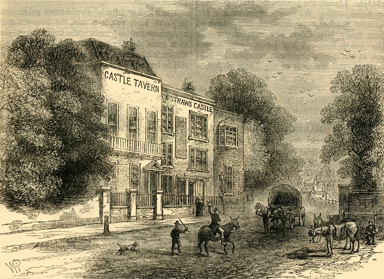 Jack Strawsin linna vuonna 1876. tekijältä Unbekannt