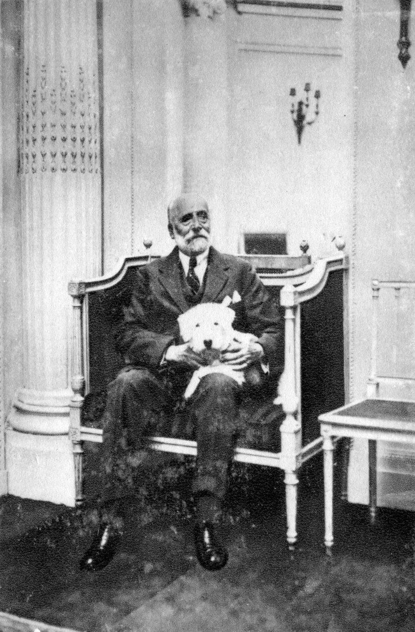 Jacques Doucet, ranskalainen muotisuunnittelija, 1927 tekijältä Unbekannt