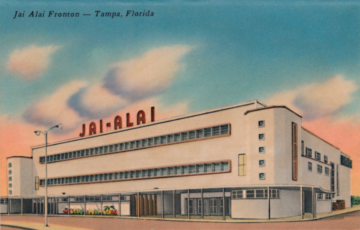 Jai Alai Fronton - Tampa, Florida, 1940-luku tekijältä Unbekannt