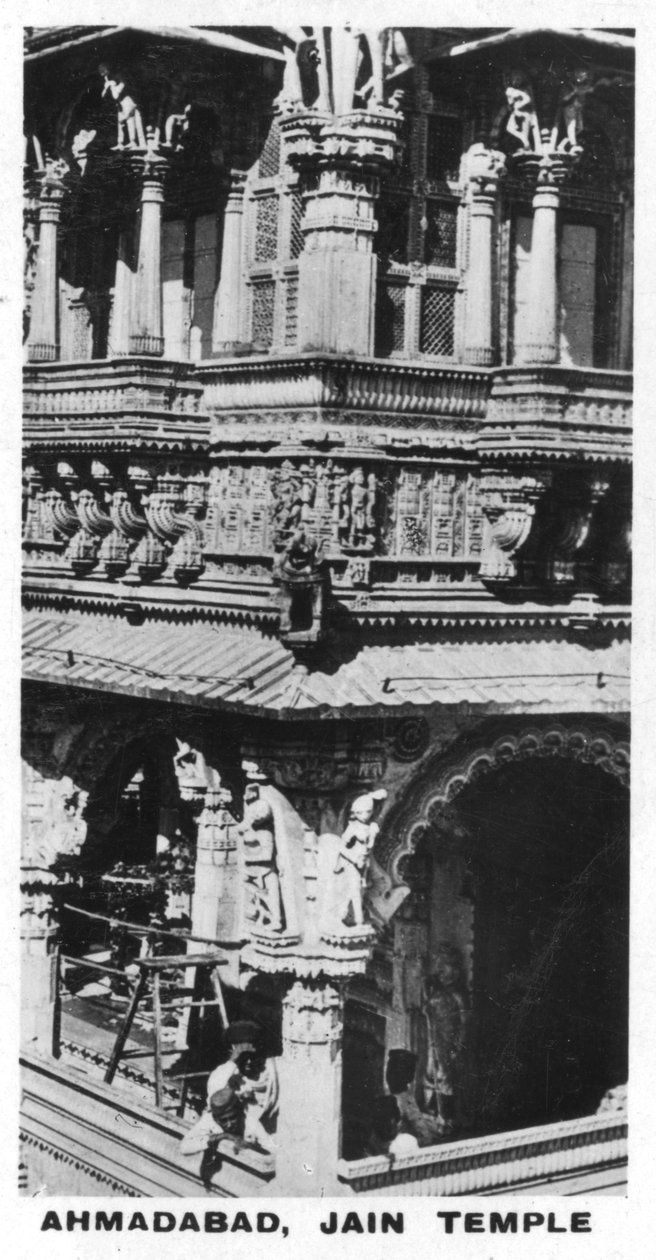 Jainin temppeli, Ahmedabad, Intia, 1925 tekijältä Unbekannt
