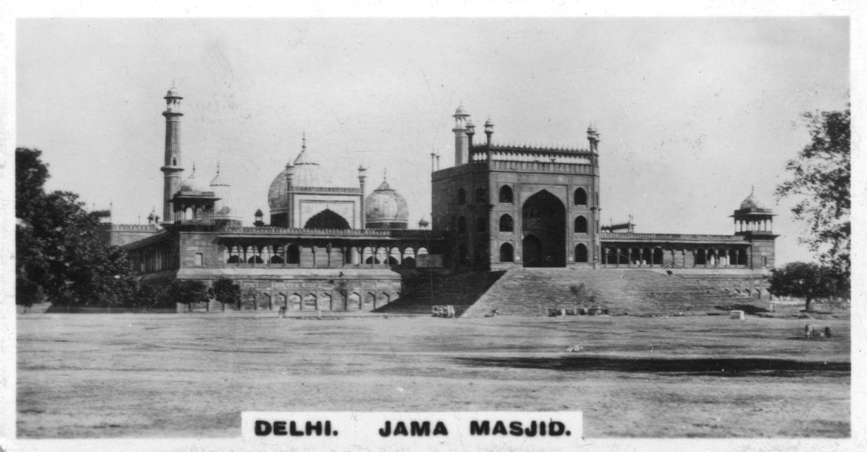 Jama Masjid, Delhi, Intia, 1925 tekijältä Unbekannt