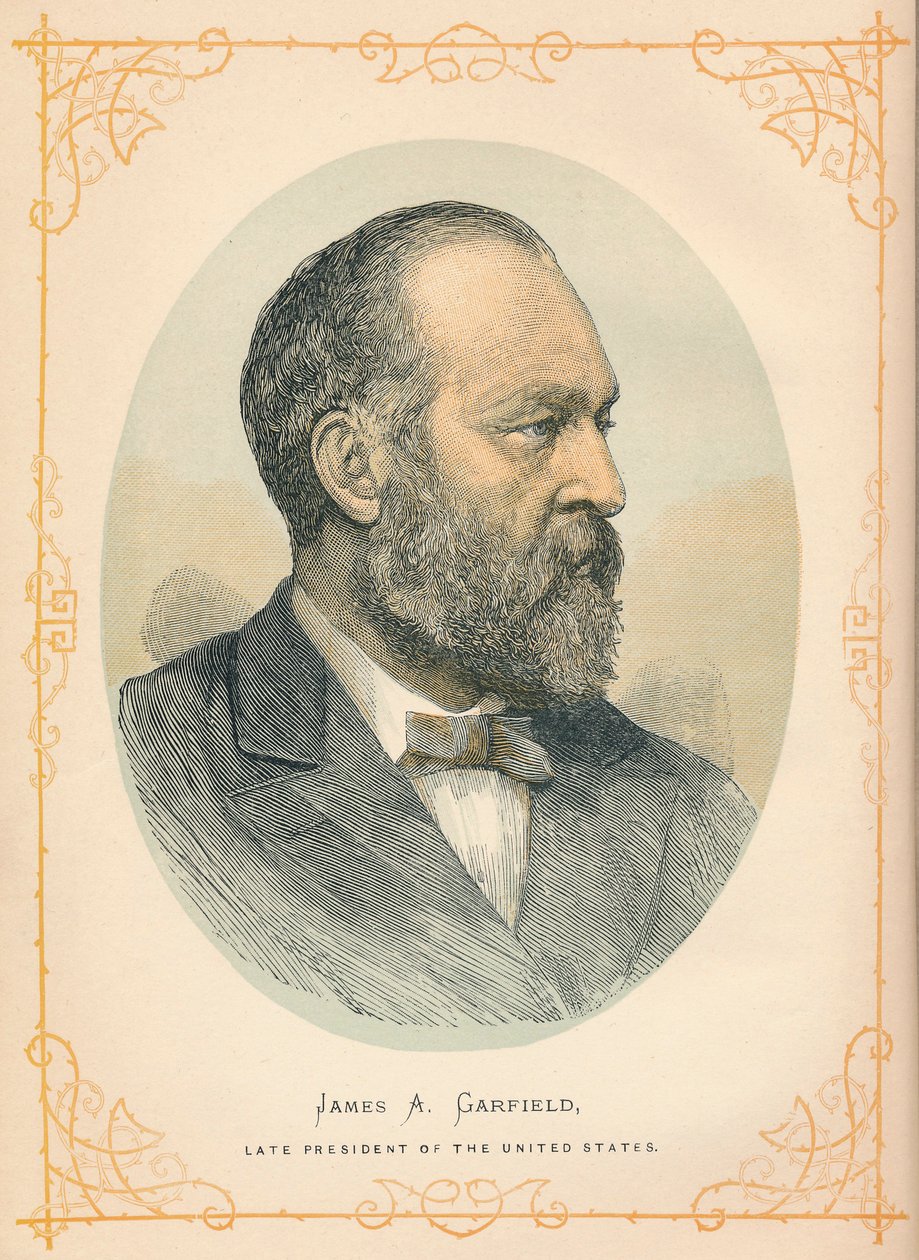 James A Garfield, Yhdysvaltain 20. presidentti, 1893 tekijältä Unbekannt