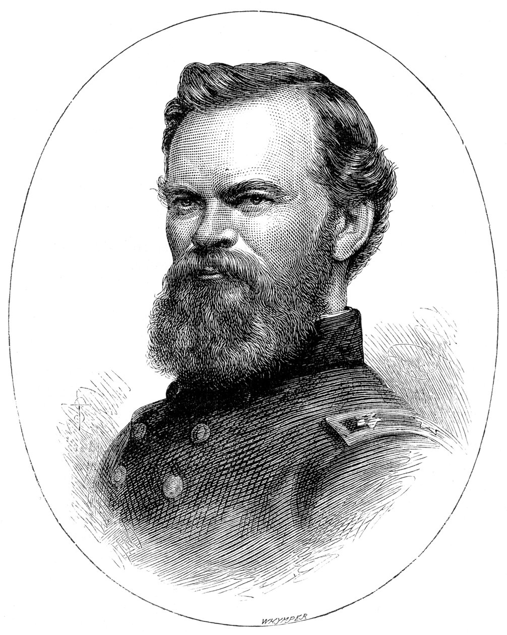 James B McPherson, Yhdysvaltain sisällissodan liiton kenraali, 1880 tekijältä Unbekannt