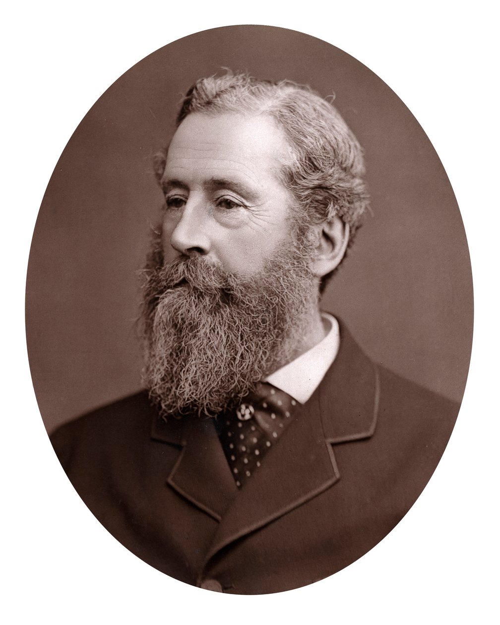 James Hamilton, Abercornin ensimmäinen herttua 1811-1885, brittiläinen valtiomies, c1880 tekijältä Unbekannt