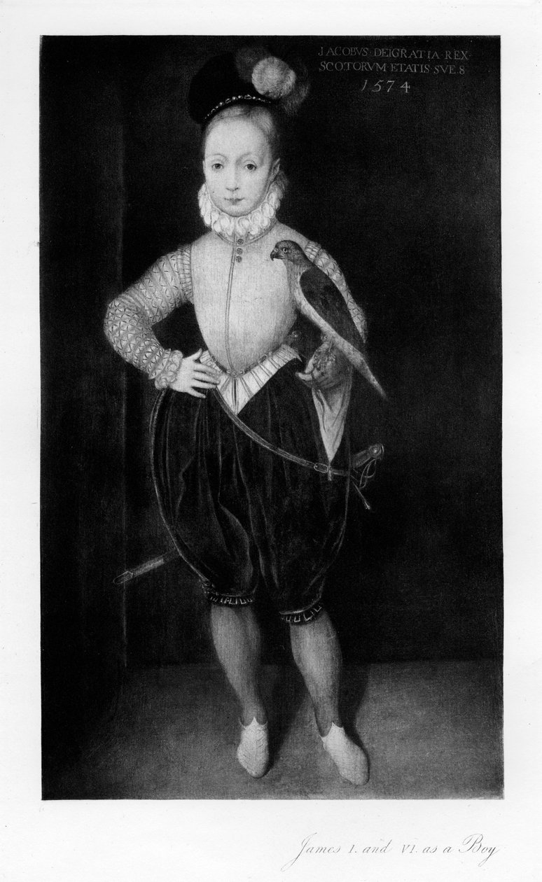 James I poikana, 1907 tekijältä Unbekannt
