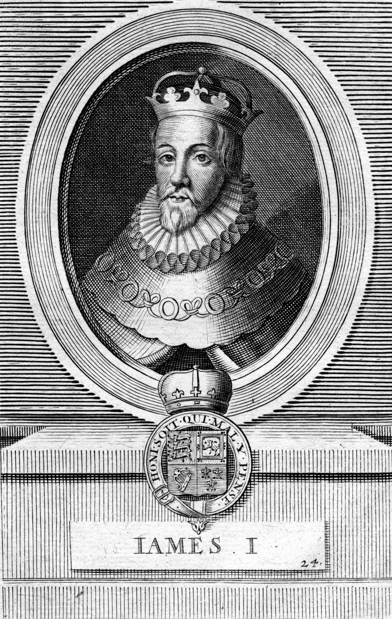 James I Englannista tekijältä Unbekannt