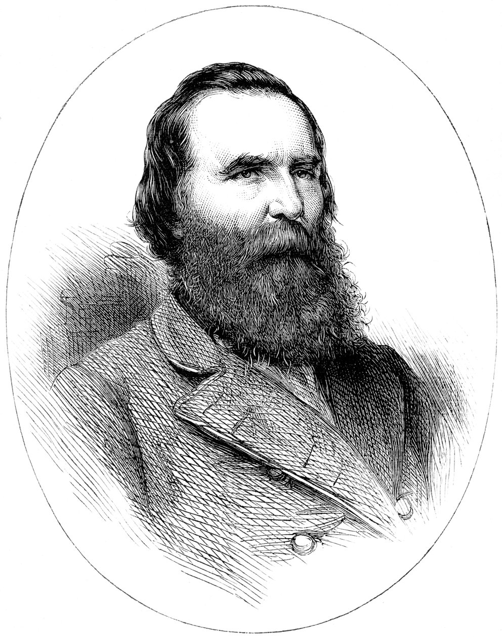 James Longstreet, Yhdysvaltain sisällissodan kenraaliliitto, vuodelta 1880 tekijältä Unbekannt