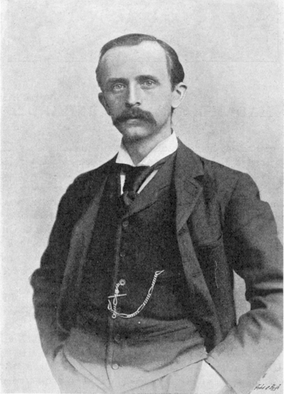 James Matthew Barrie 1860-1937, skotlantilainen näytelmäkirjailija ja kirjailija, c1895 tekijältä Unbekannt