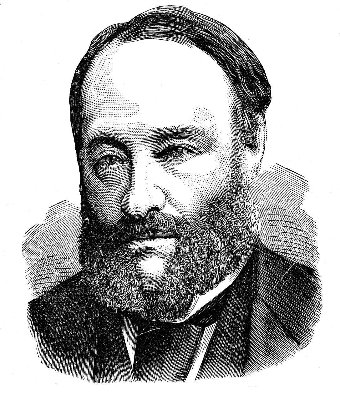 James Prescott Joule, englantilainen fyysikko, 1875 tekijältä Unbekannt