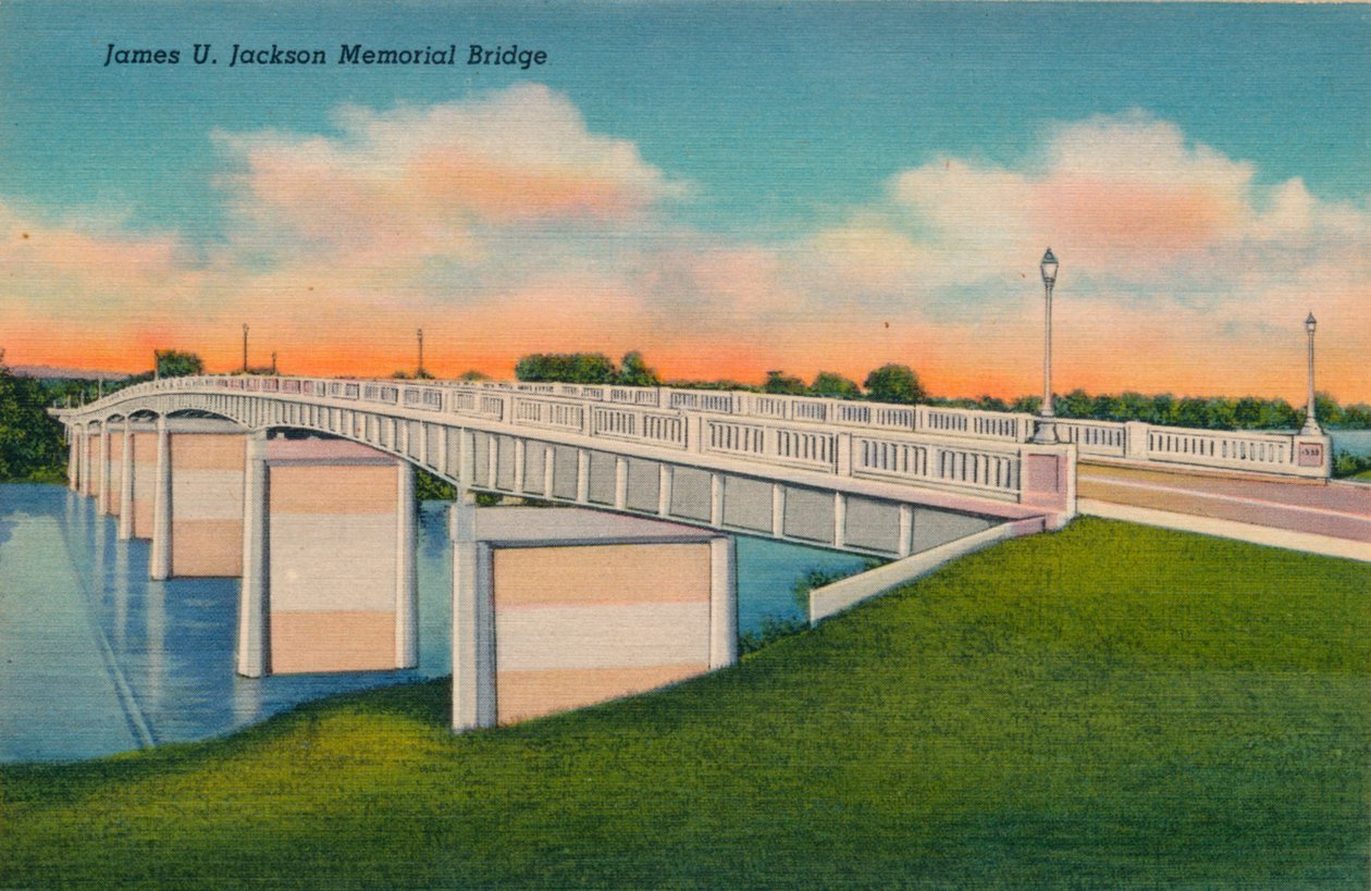 James U. Jackson Memorial Bridge, Augusta, Georgia, 1943 tekijältä Unbekannt