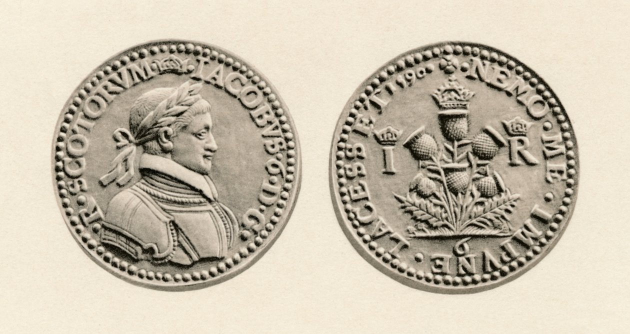 James VI, Skotlannin kuningas, 1500-luku, 1904 tekijältä Unbekannt