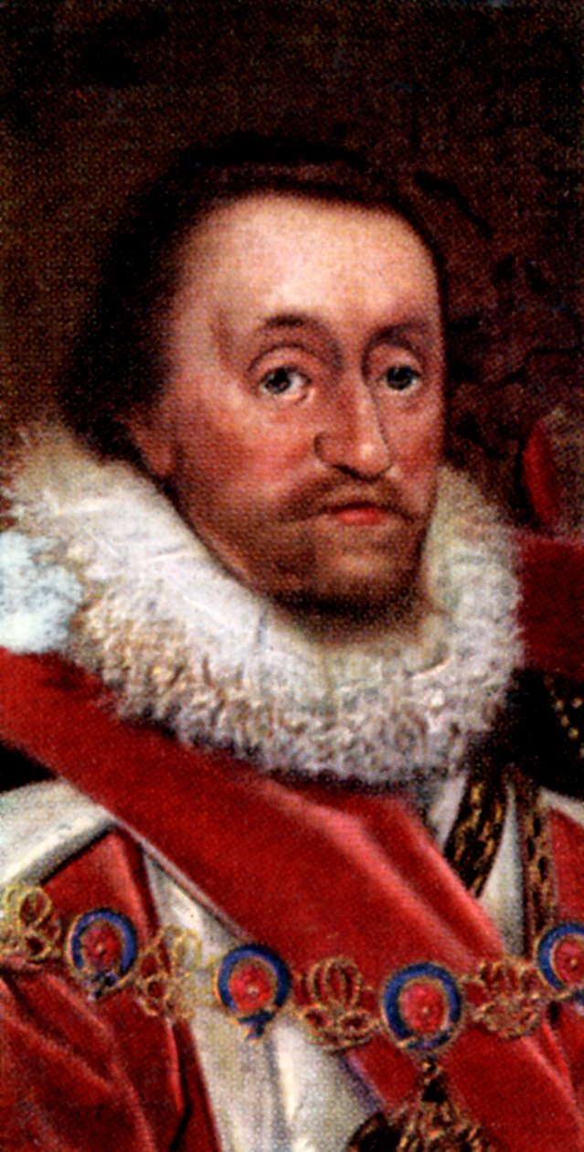 James VI Skotlannista, James I Englannista ja Irlannista tekijältä Unbekannt