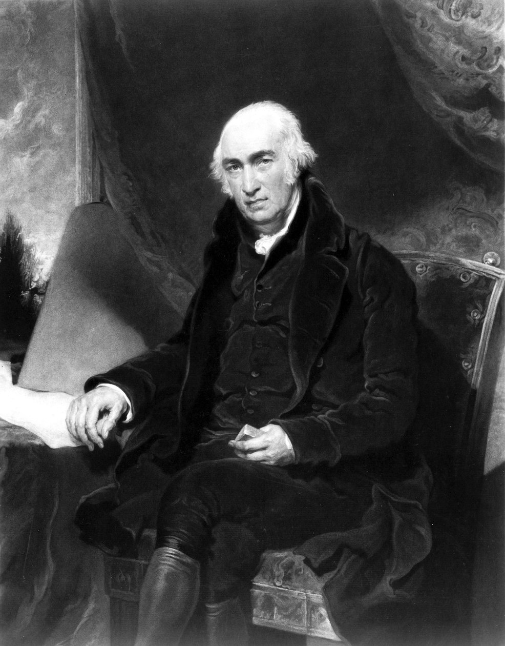 James Watt, skotlantilainen insinööri tekijältä Unbekannt