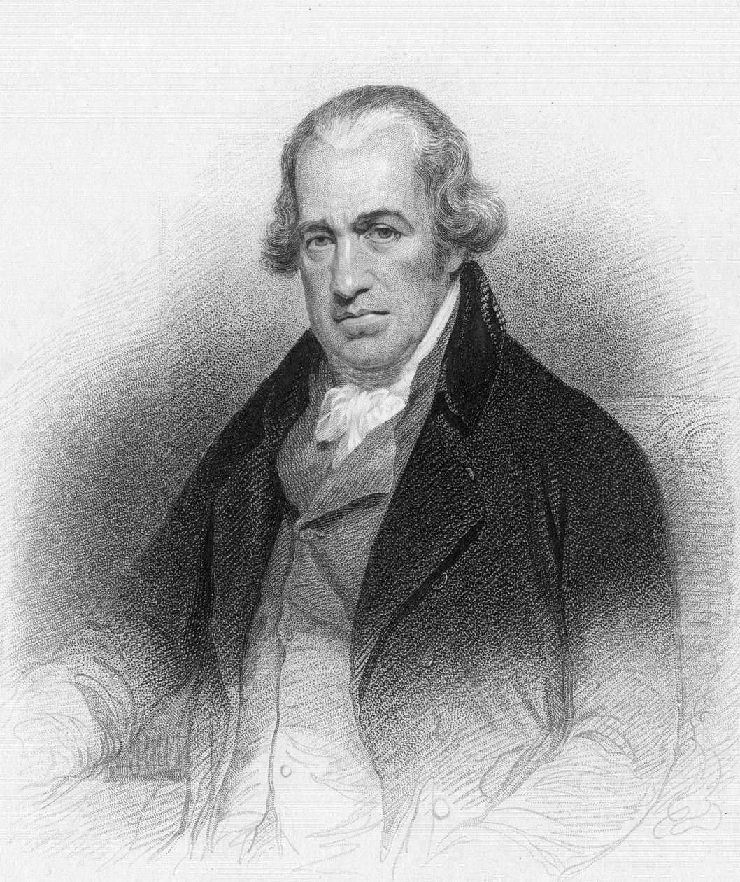 James Watt, skotlantilainen insinööri ja keksijä, 1870 tekijältä Unbekannt
