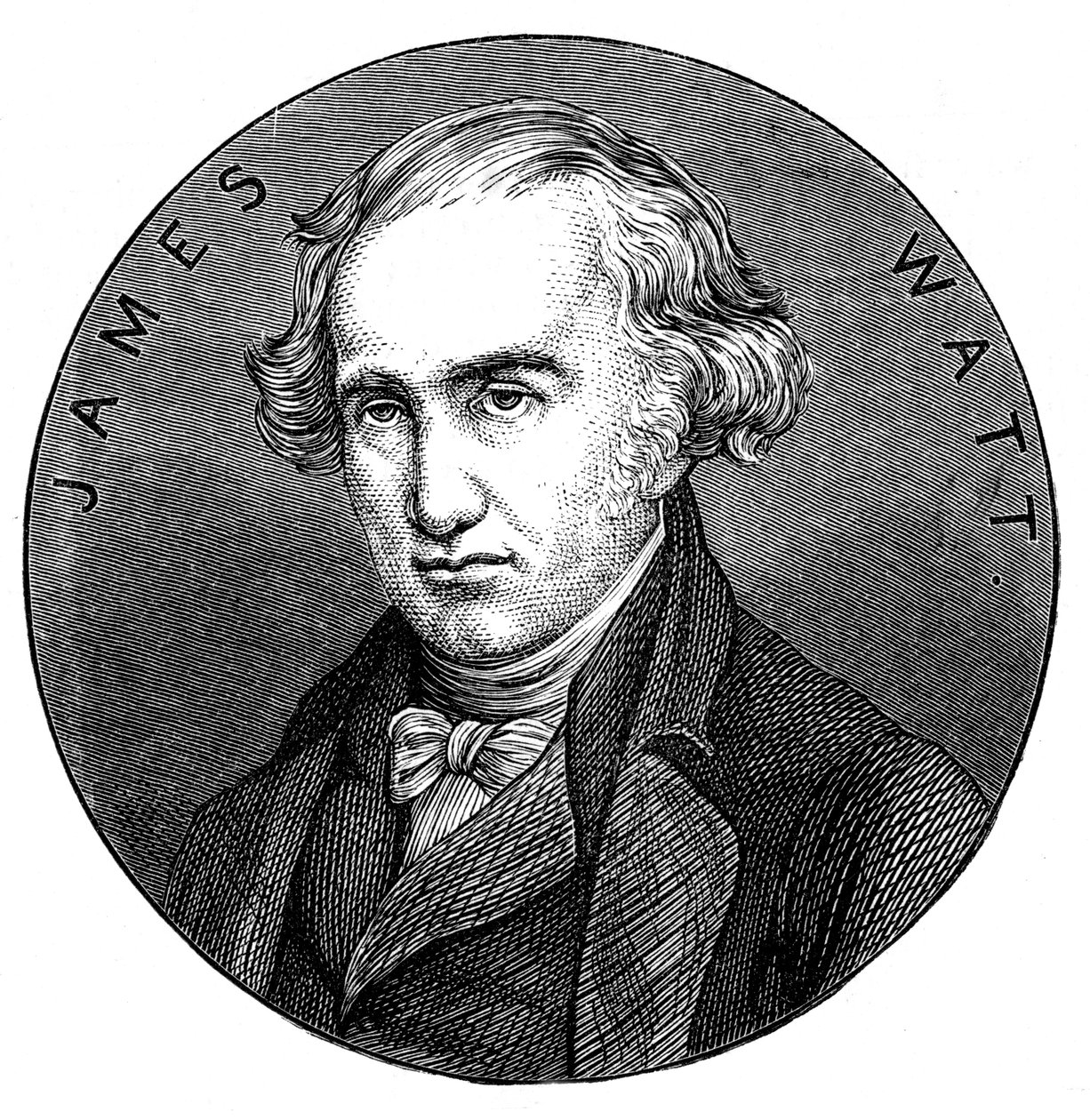 James Watt, skotlantilainen insinööri ja keksijä, 1876 tekijältä Unbekannt