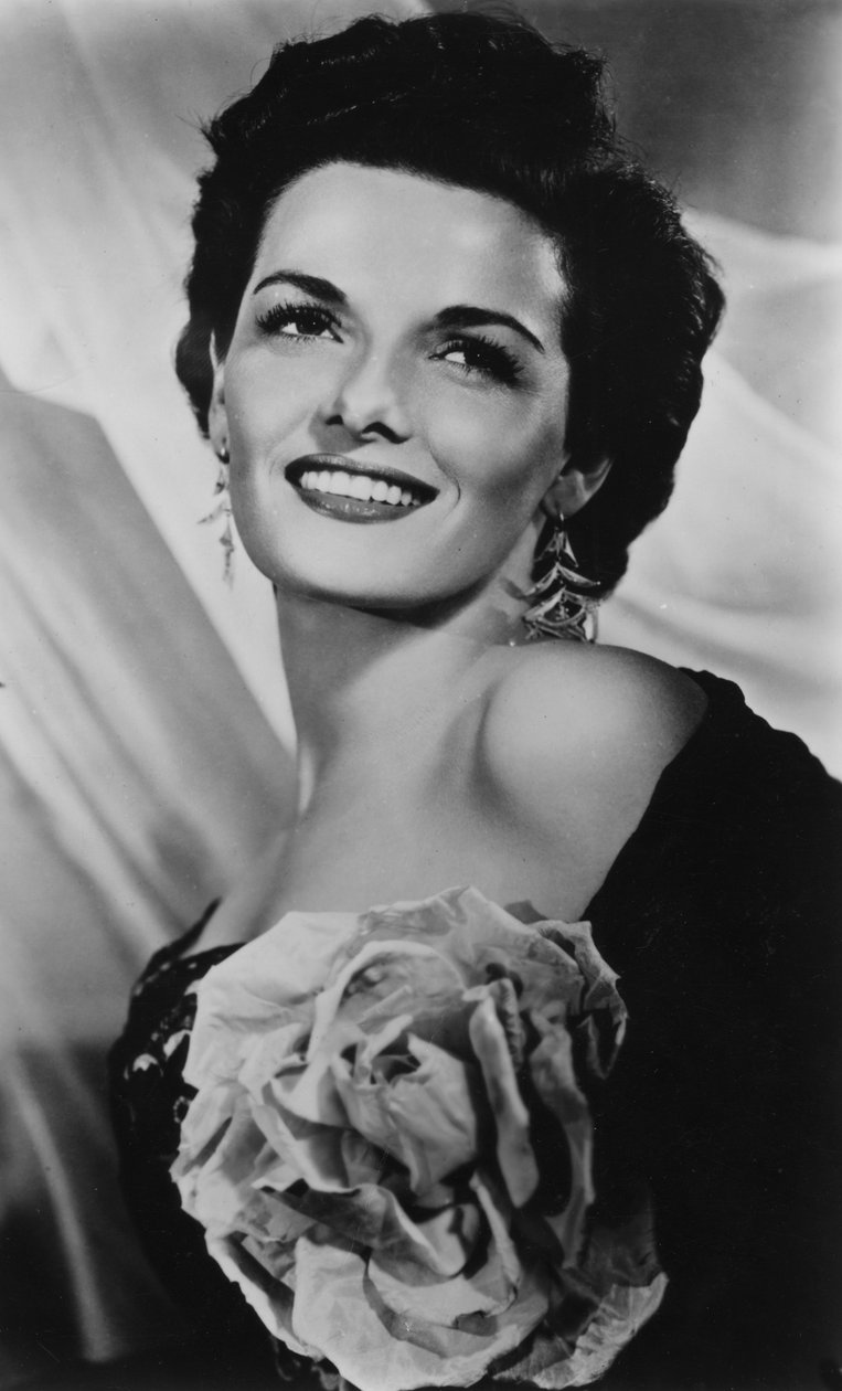 Jane Russell s1921, yhdysvaltalainen näyttelijä, 1940-luku tekijältä Unbekannt