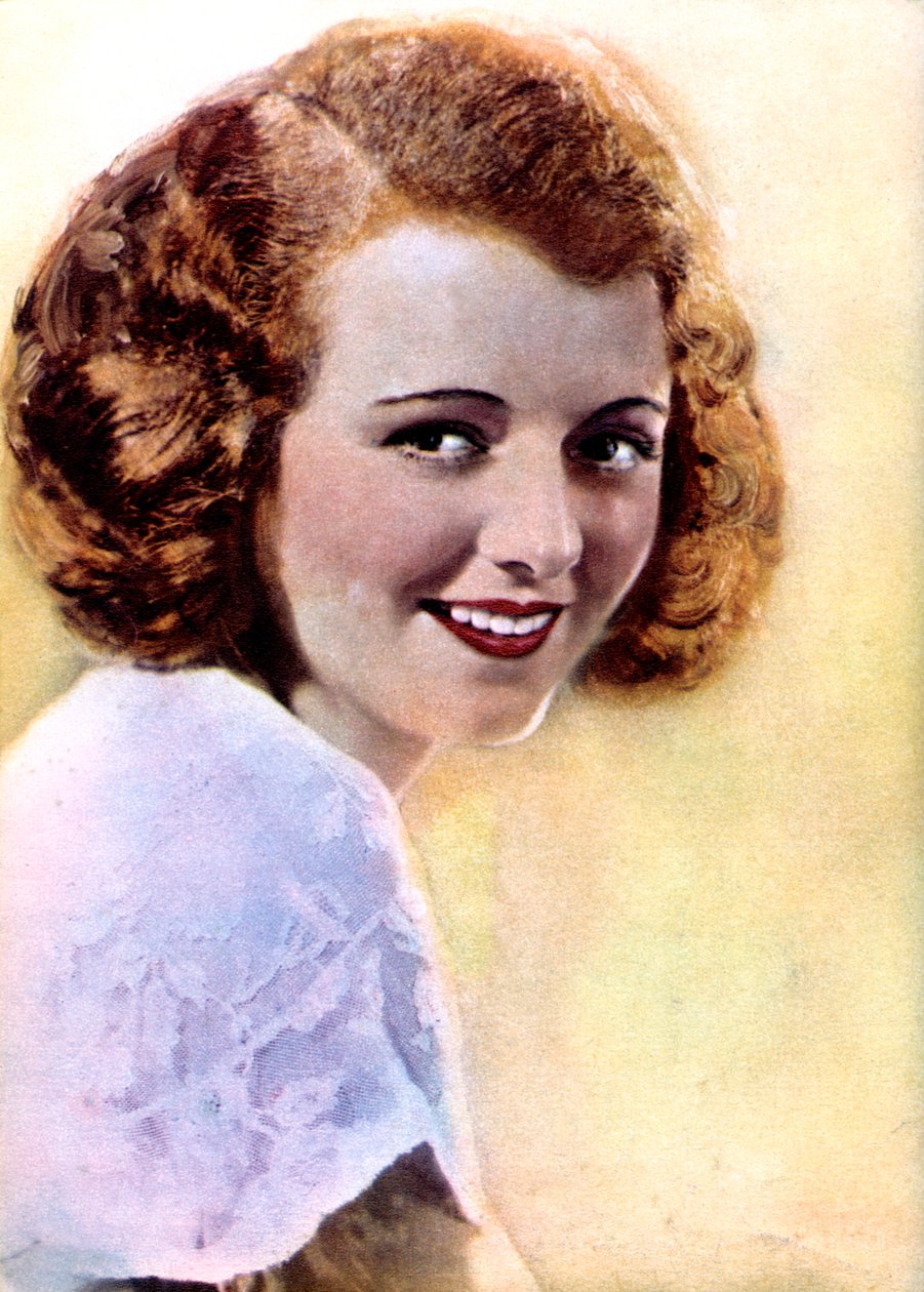 Janet Gaynor, yhdysvaltalainen näyttelijä, 1934-1935 tekijältä Unbekannt