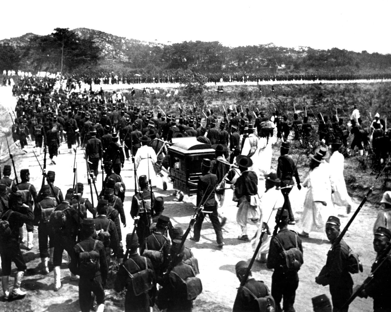 Japanin joukot, Korea, 1900 tekijältä Unbekannt