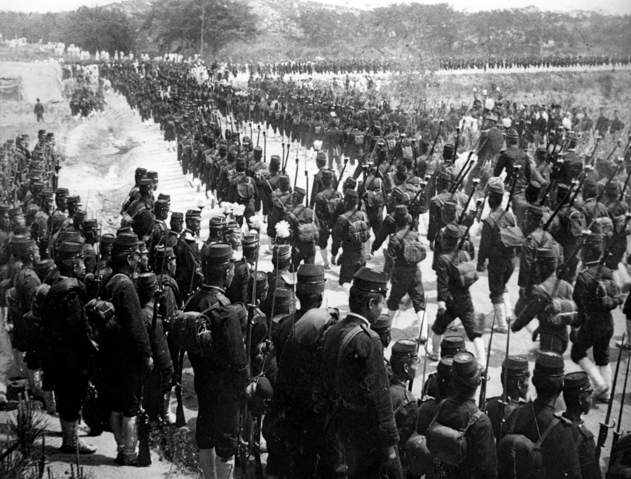 Japanin joukot, Korea, 1900 tekijältä Unbekannt