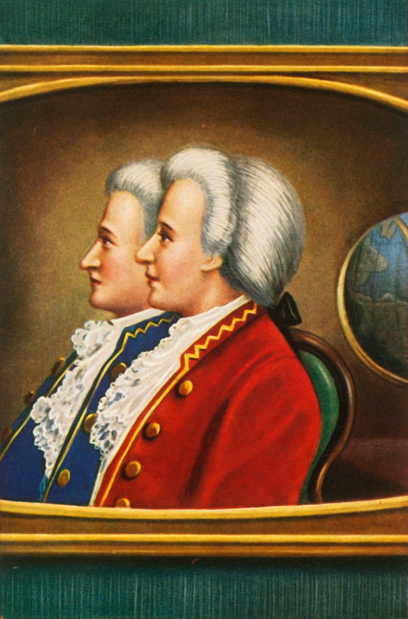 Jacques Etienne Montgolfier ja Joseph Michael Montgolfier, 1933. tekijältä Unbekannt