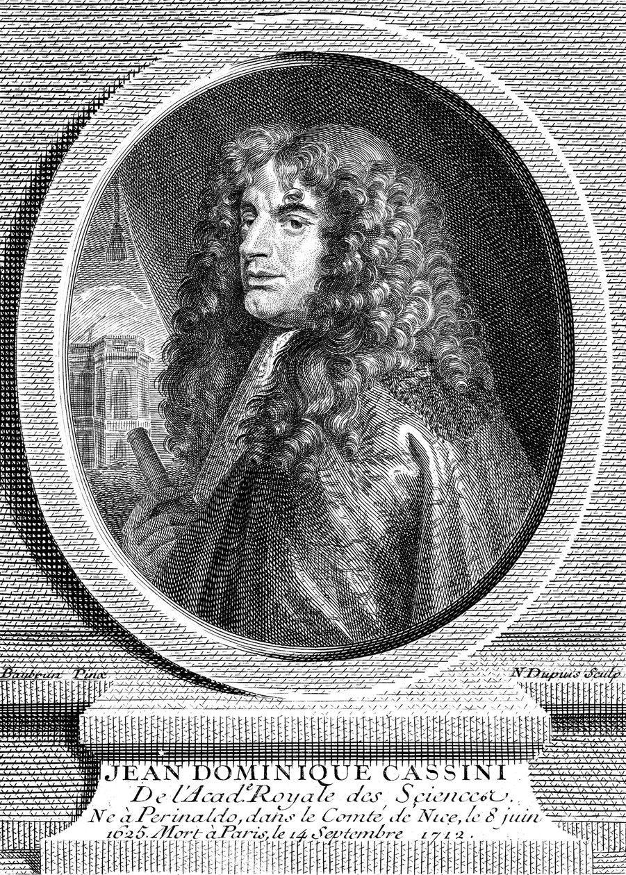 Jean-Dominique Cassini, italialaissyntyinen ranskalainen tähtitieteilijä, 1777 tekijältä Unbekannt