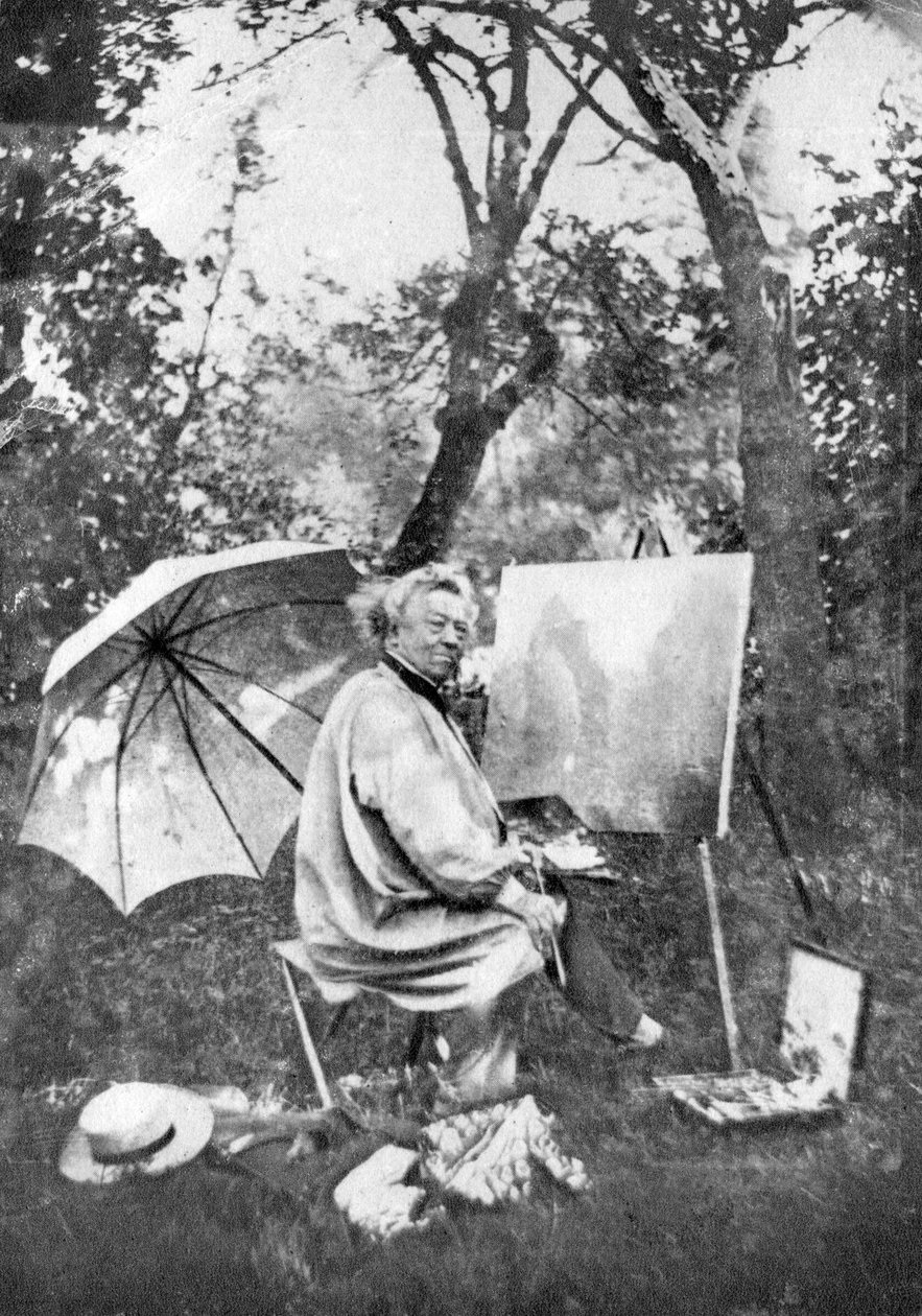 Jean Baptiste Camille Corot, ranskalainen taiteilija, c1845-1875 tekijältä Unbekannt