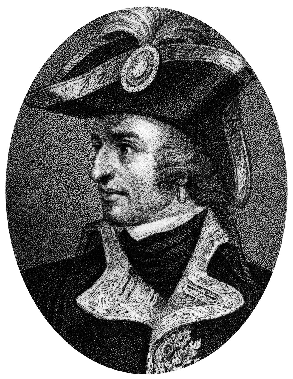 Jean Baptiste Kléber, 1753-1800, ranskalainen kenraali, 1837 tekijältä Unbekannt