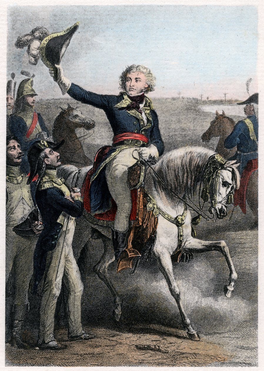 Jean Baptiste Kléber, ranskalainen kenraali Ranskan vallankumoussotien aikana, 1800-luku tekijältä Unbekannt