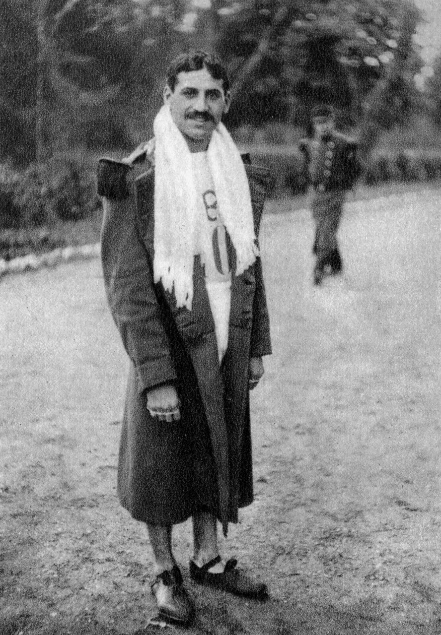 Jean Bouin, ranskalainen sotilas ja urheilija, 1912 tekijältä Unbekannt