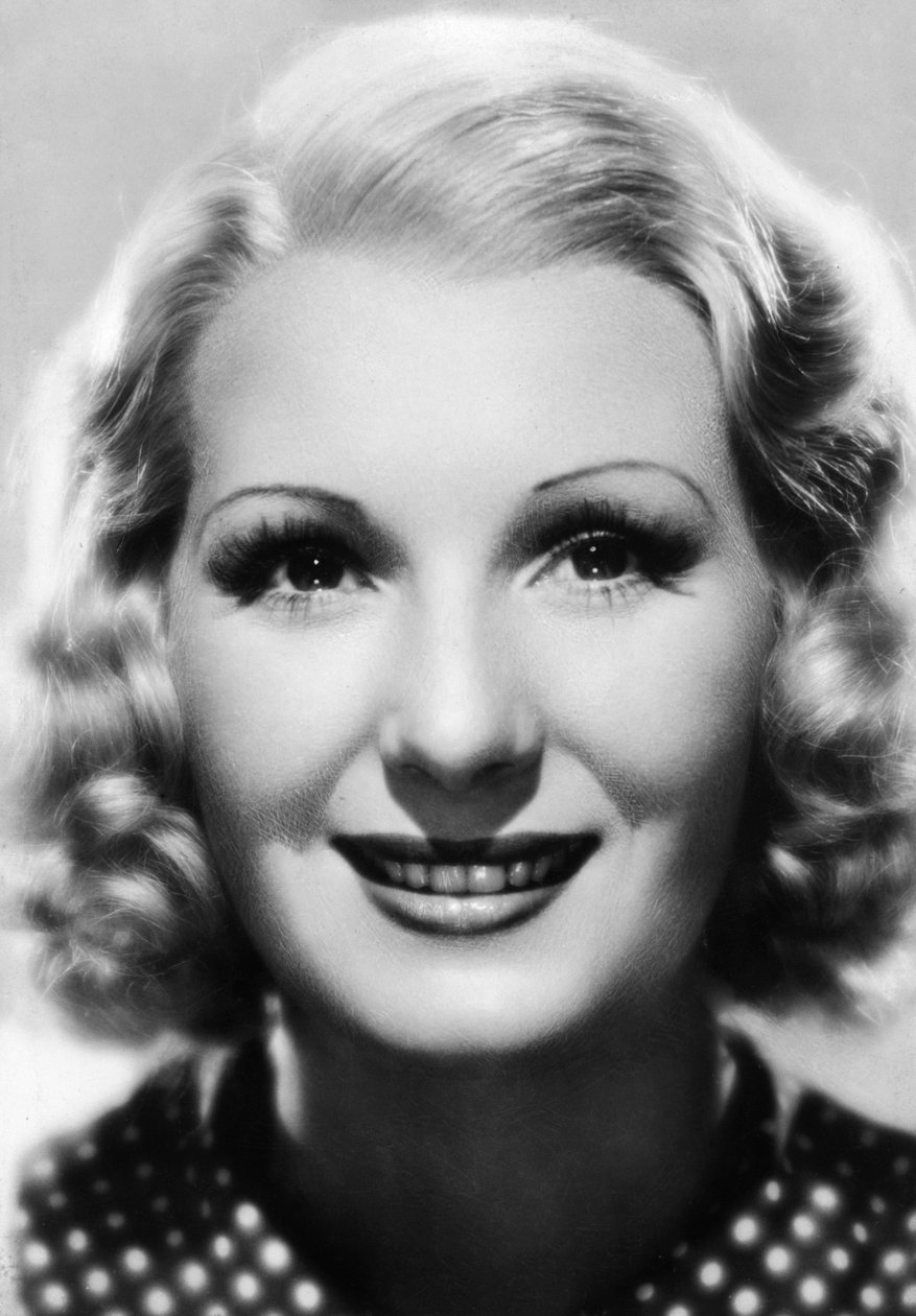 Jean Harlow 1911-1937, yhdysvaltalainen näyttelijä, 1930-c1940-luku tekijältä Unbekannt