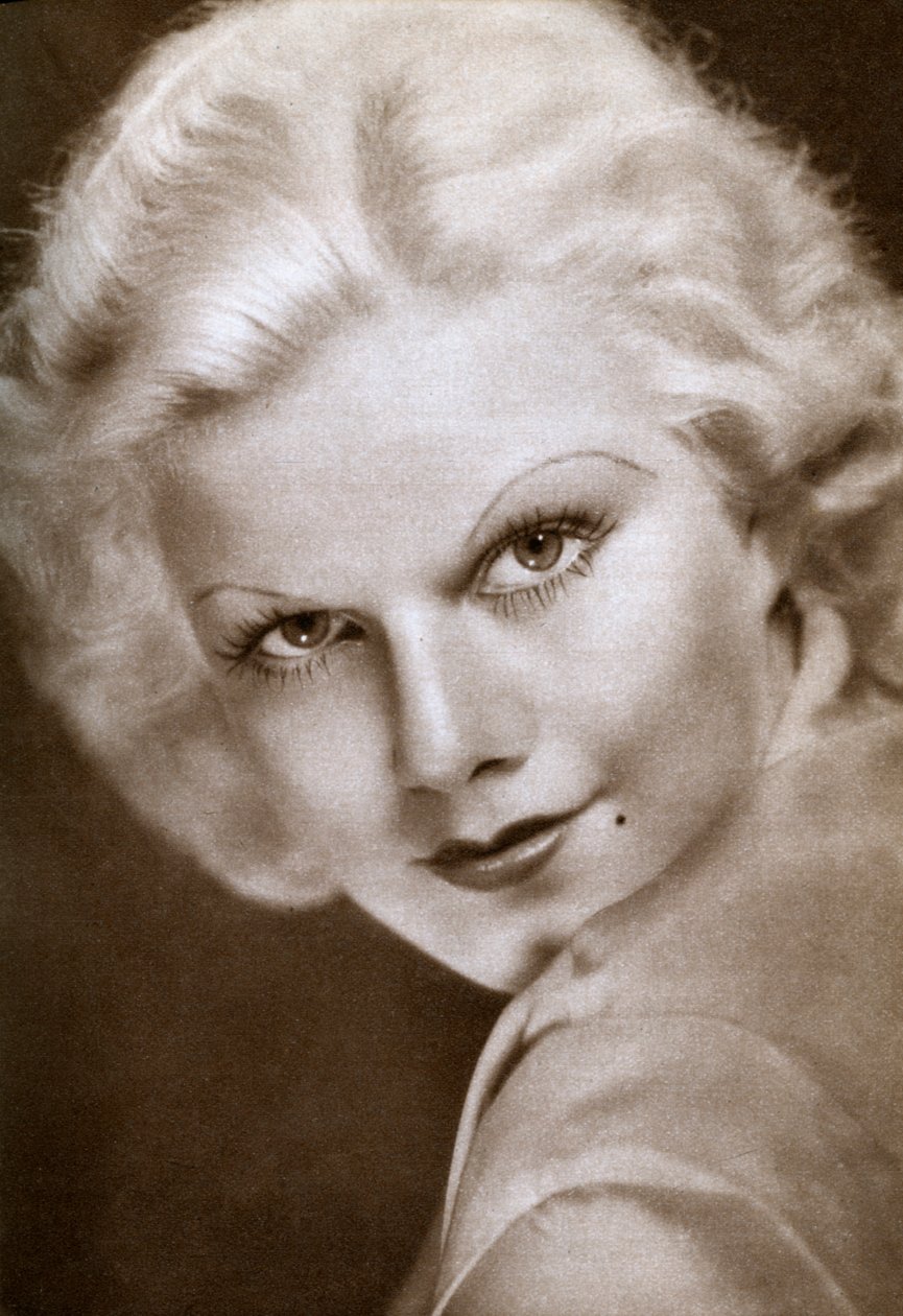 Jean Harlow, yhdysvaltalainen elokuvanäyttelijä, 1933 tekijältä Unbekannt