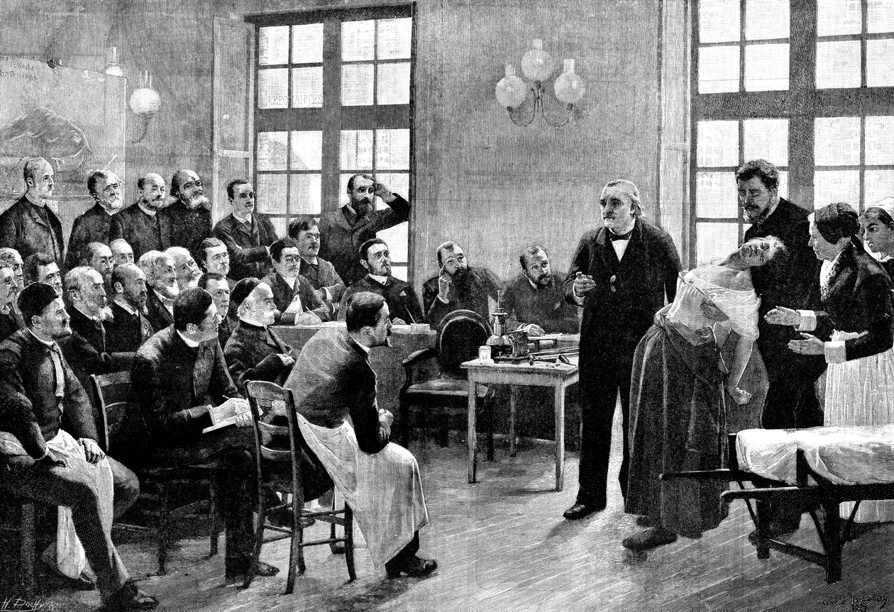 Jean Martin Charcot, ranskalainen neurologi ja patologi, 1887 tekijältä Unbekannt