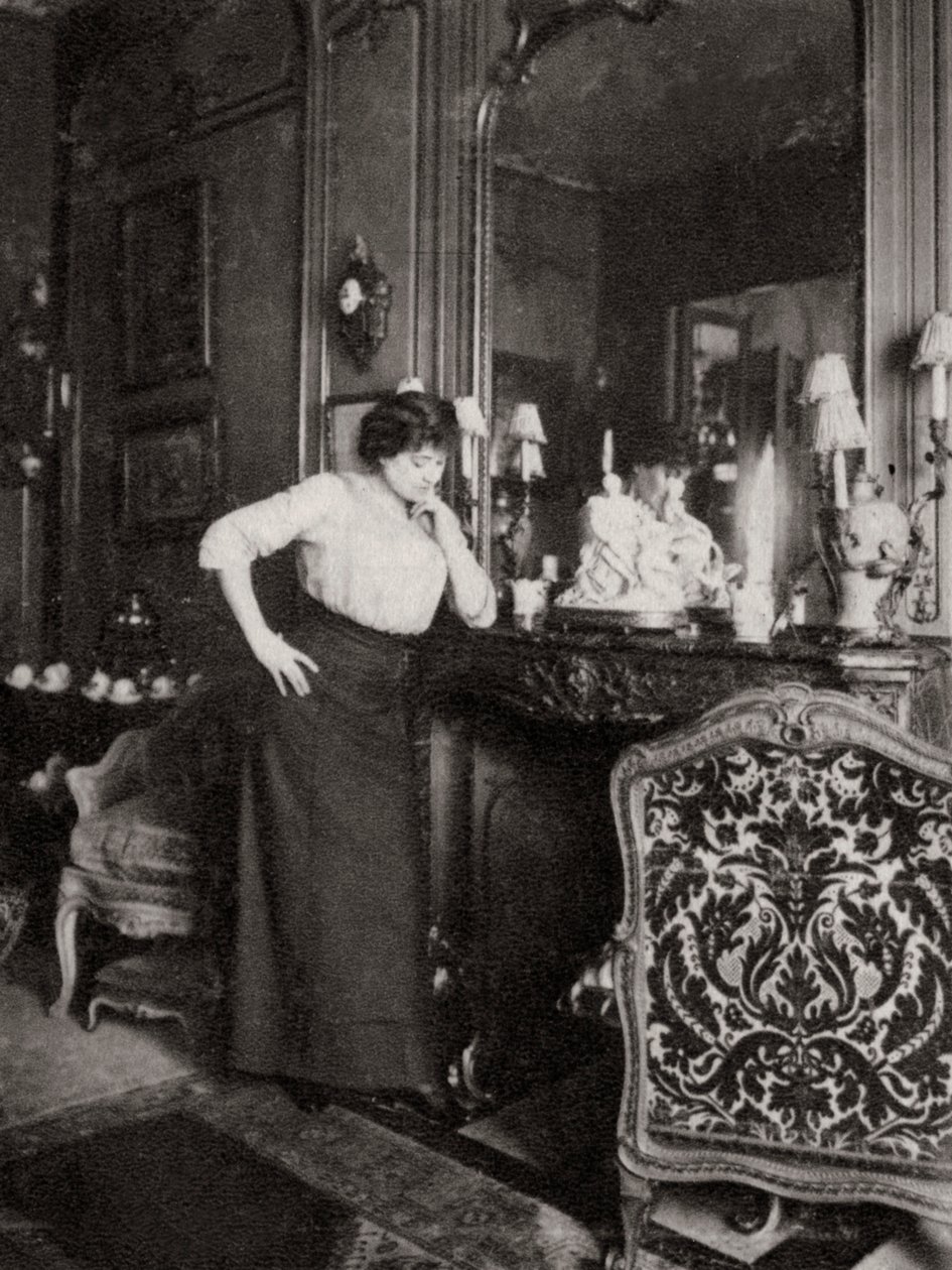 Jeanne Julia Bartet, ranskalainen näyttelijä, 1901 tekijältä Unbekannt
