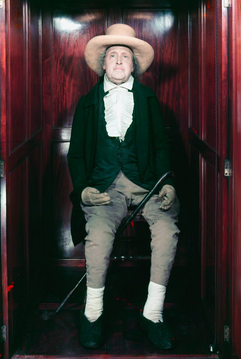 Jeremy Bentham, englantilainen sosiaalinen uudistaja ja filosofi tekijältä Unbekannt