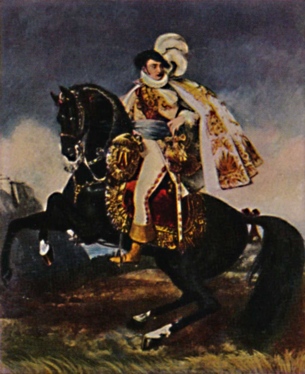 Jerome Bonaparte 1784-1860. - Grosin maalaus, 1934. tekijältä Unbekannt