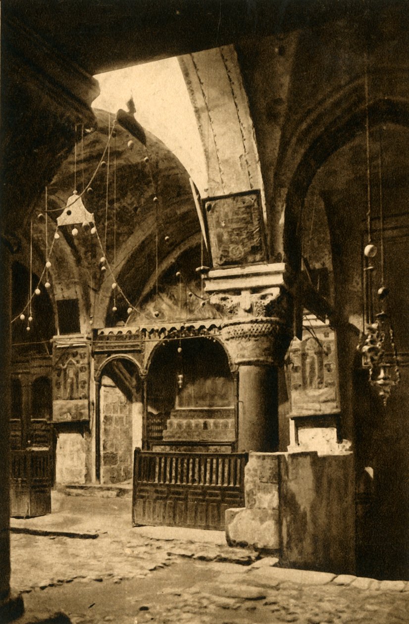 Jerusalem - Pyhän haudan kirkko - Pyhän Helenan kappeli, c1918-c1939. tekijältä Unbekannt
